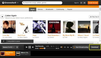 Grooveshark Downloader screenshot
