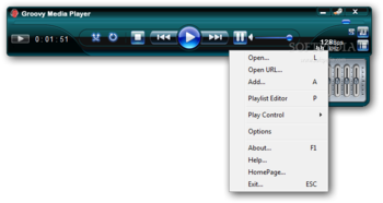 Groovy Media Player screenshot 2