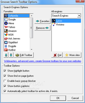 Groowe Search Toolbar screenshot 2