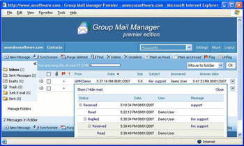 Group Mail Manager Professional screenshot