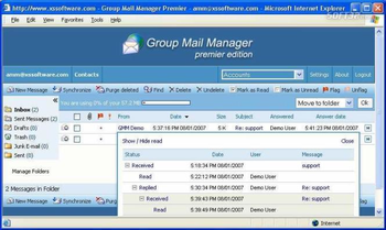 Group Mail Manager Professional screenshot 2