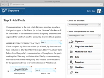 GroupDocs.Signature for .NET screenshot