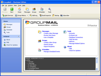 GroupMail Business Edition screenshot 2