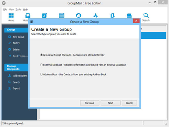 GroupMail Lite Edition screenshot 3
