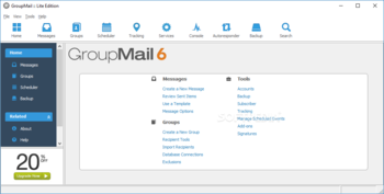 GroupMail Lite Edition screenshot