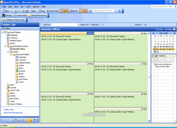 GroupOutlook screenshot 2