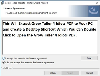 Grow Taller 4 Idiots PDF eBook Book Free Download screenshot
