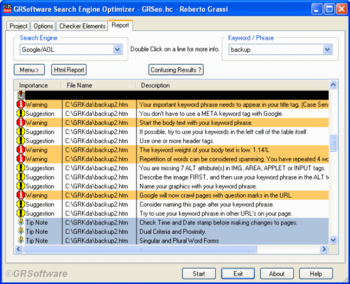 GRSeo - Search Engine Optimizer screenshot 2