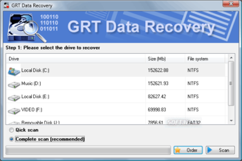 GRT NTFS Data Recovery screenshot 2