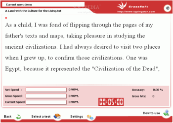 GS Typing Test screenshot 2