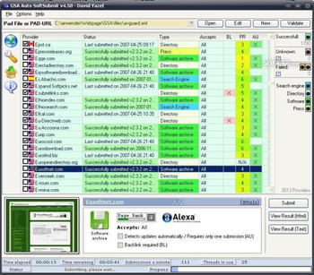 GSA Auto SoftSubmit screenshot 3