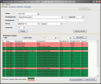 GSA Buchhalter screenshot 3