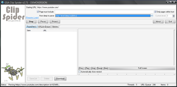 GSA Clip Spider screenshot