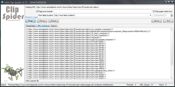 GSA Clip Spider screenshot 2