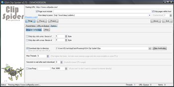GSA Clip Spider screenshot 3