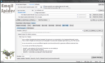 GSA Email Spider screenshot 8