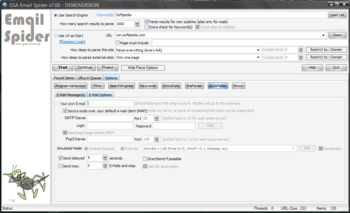 GSA Email Spider screenshot 9