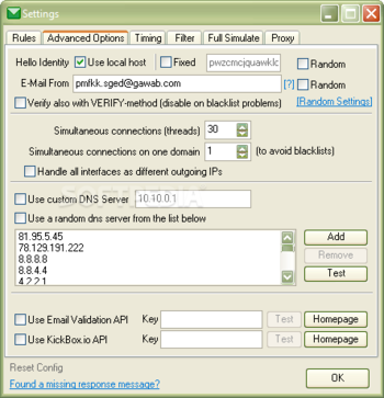 GSA Email Verifier screenshot 8