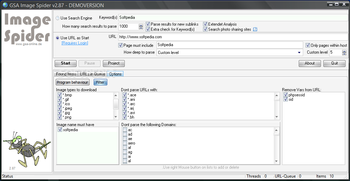 GSA Image Spider screenshot 3
