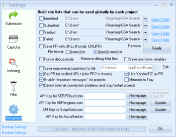 GSA Search Engine Ranker screenshot 10