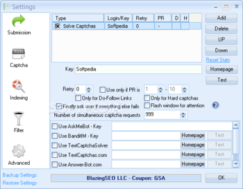 GSA Search Engine Ranker screenshot 7