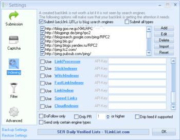 GSA Search Engine Ranker screenshot 8