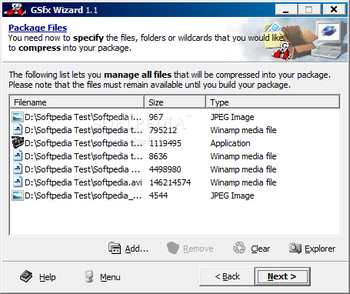 GSfx Wizard screenshot 4