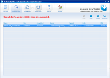 Gskstudio Metacafe Downloader screenshot