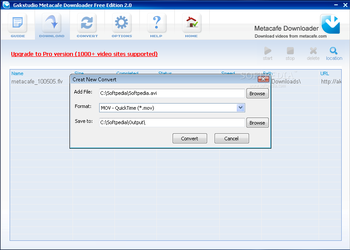 Gskstudio Metacafe Downloader screenshot 3