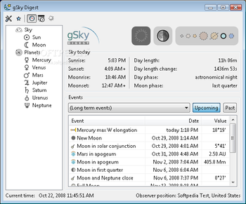 gSky Digest screenshot