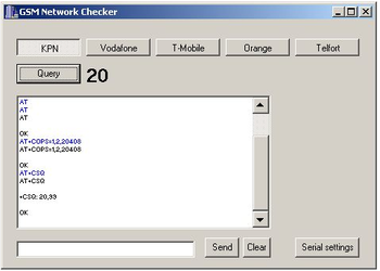 GSM Network Checker screenshot