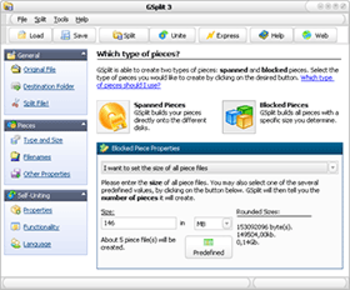 GSplit Portable screenshot