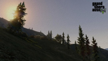 GTA 5 Gran Senora Desert Wallpaper screenshot