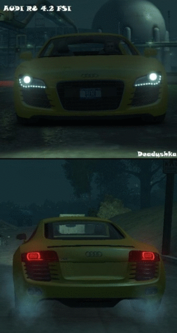 GTA IV - Audi R8 + Rolls Royce - Car Mod screenshot