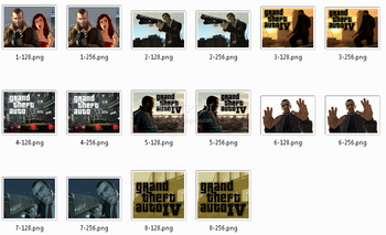 GTA IV icons pack screenshot
