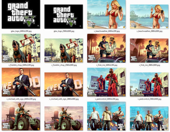 GTA V Artwork HD Wallpaper Pack screenshot