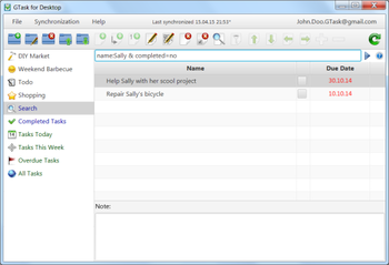 GTask for Desktop screenshot 3