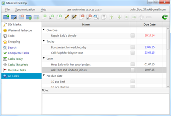 GTask for Desktop screenshot 5