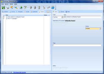 GTD Tree screenshot 6
