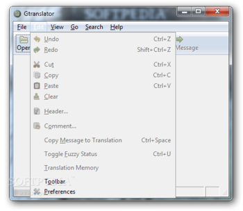 Gtranslator screenshot