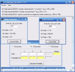 GTs Betting Calculator screenshot 2