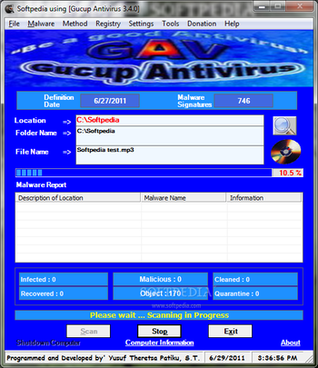 Gucup Antivirus screenshot 2