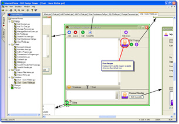 GUI Design Viewer screenshot