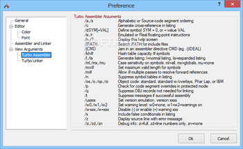 GUI Turbo Assembler screenshot 7