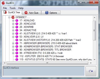 Gui4Cli screenshot