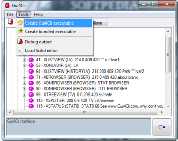 Gui4Cli screenshot 3