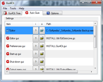 Gui4Cli screenshot 4