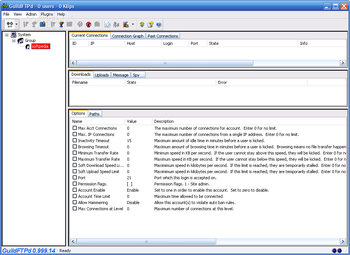 GuildFTPd screenshot