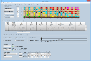Guitar Analyzer screenshot