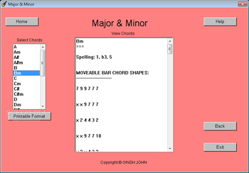 Guitar Chords screenshot 2